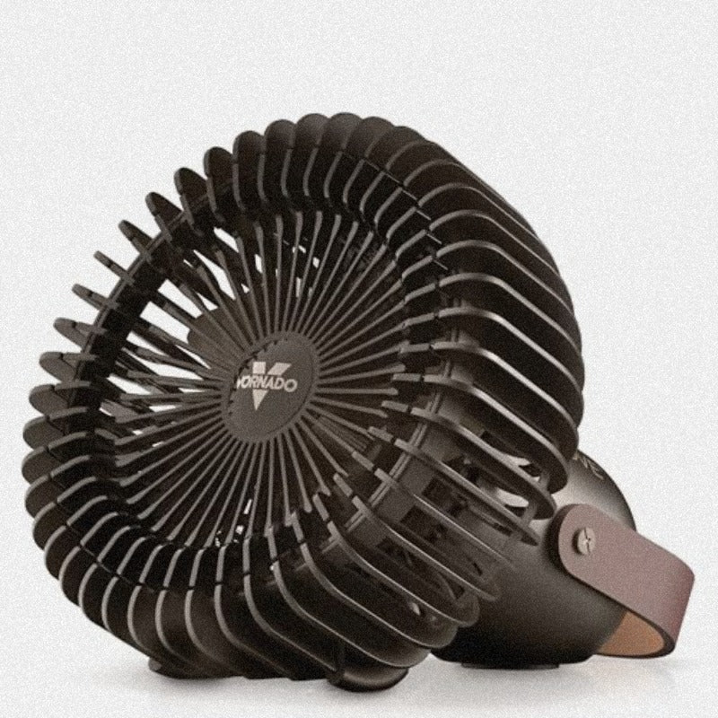 FLY MOVE Rechargeable Fan Handheld Up to 17 Hour Battery Power Life on Low 3 Speed Settings Minimal Footprint Small Portable Fan Powerful Airflow Travel Friendly USBC Charger Black